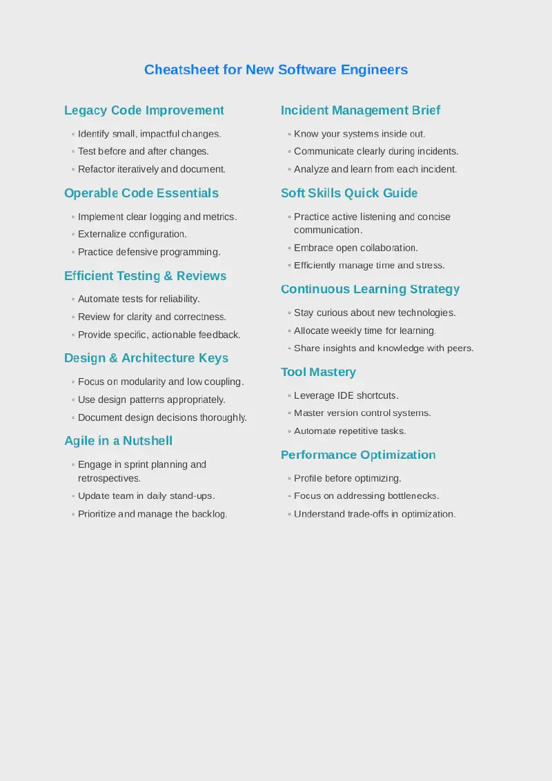 ChatGPT's final cheatsheet attempt (screenshot of the PDF)